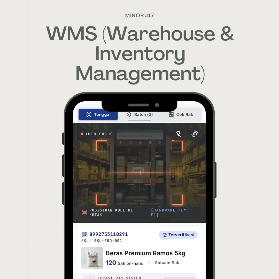 Aplikasi WMS (Warehouse Management System) untuk kelola gudang